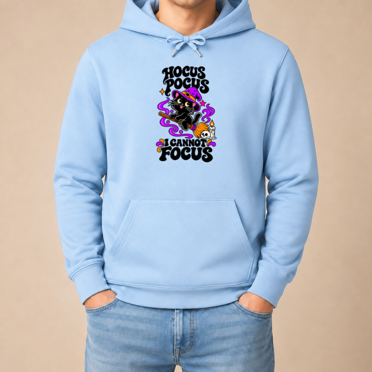 Hocus Pocus I Cannot Focus – Unisex Hoodie