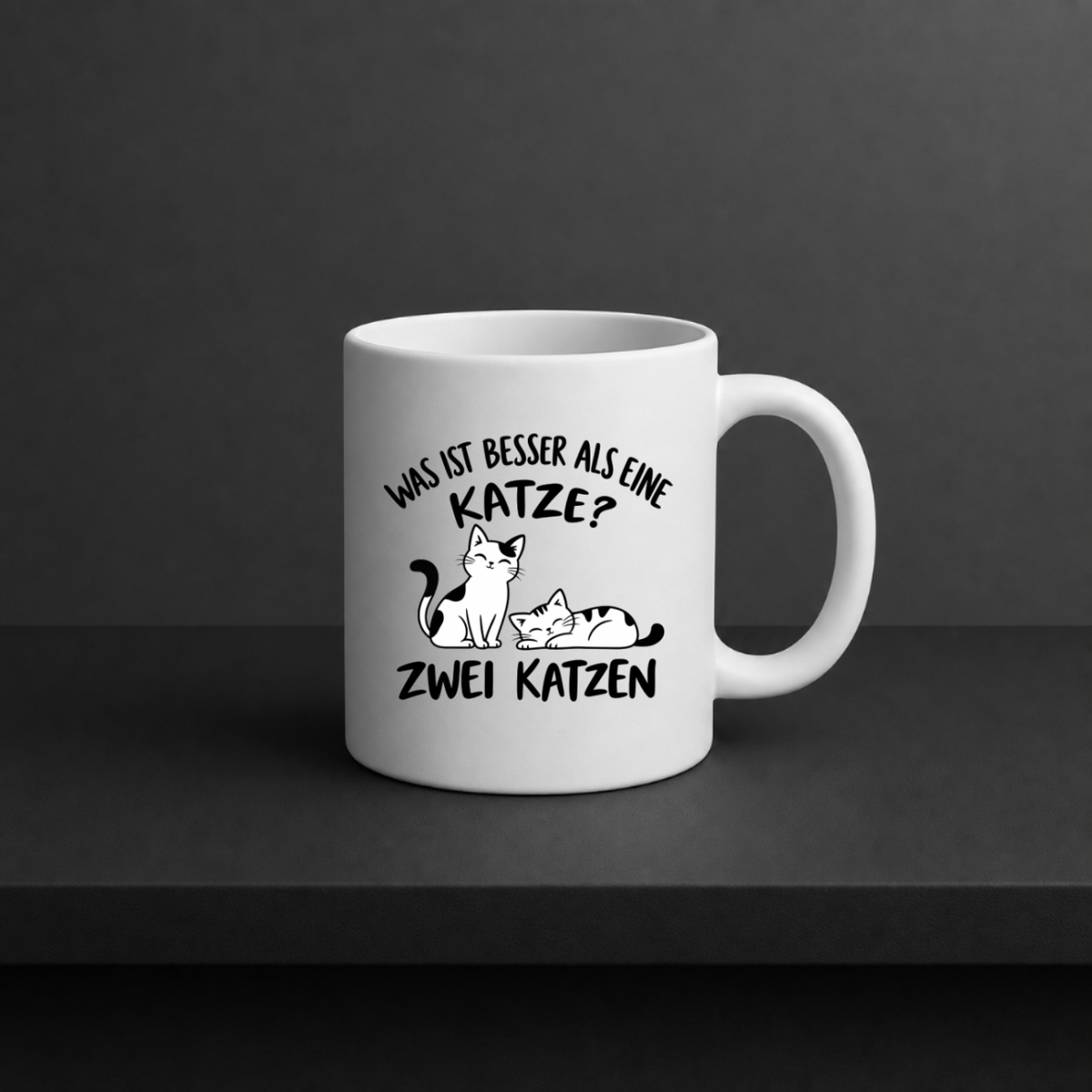Was ist besser als eine Katze? – Keramik Tasse