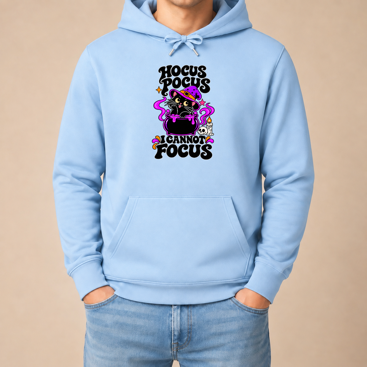 Hocus Pocus I Cannot Focus – Unisex Hoodie