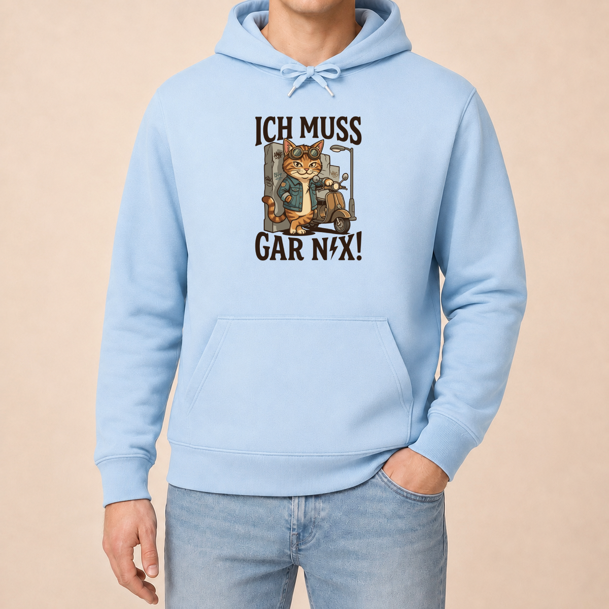 Ich muss gar nix! – Unisex Hoodie