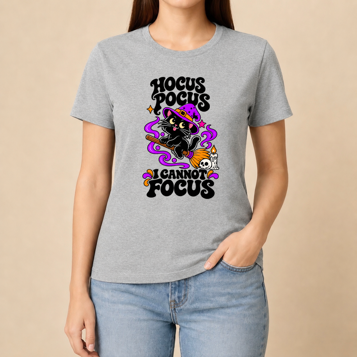 Hocus Pocus I Cannot Focus – Unisex T‑Shirt