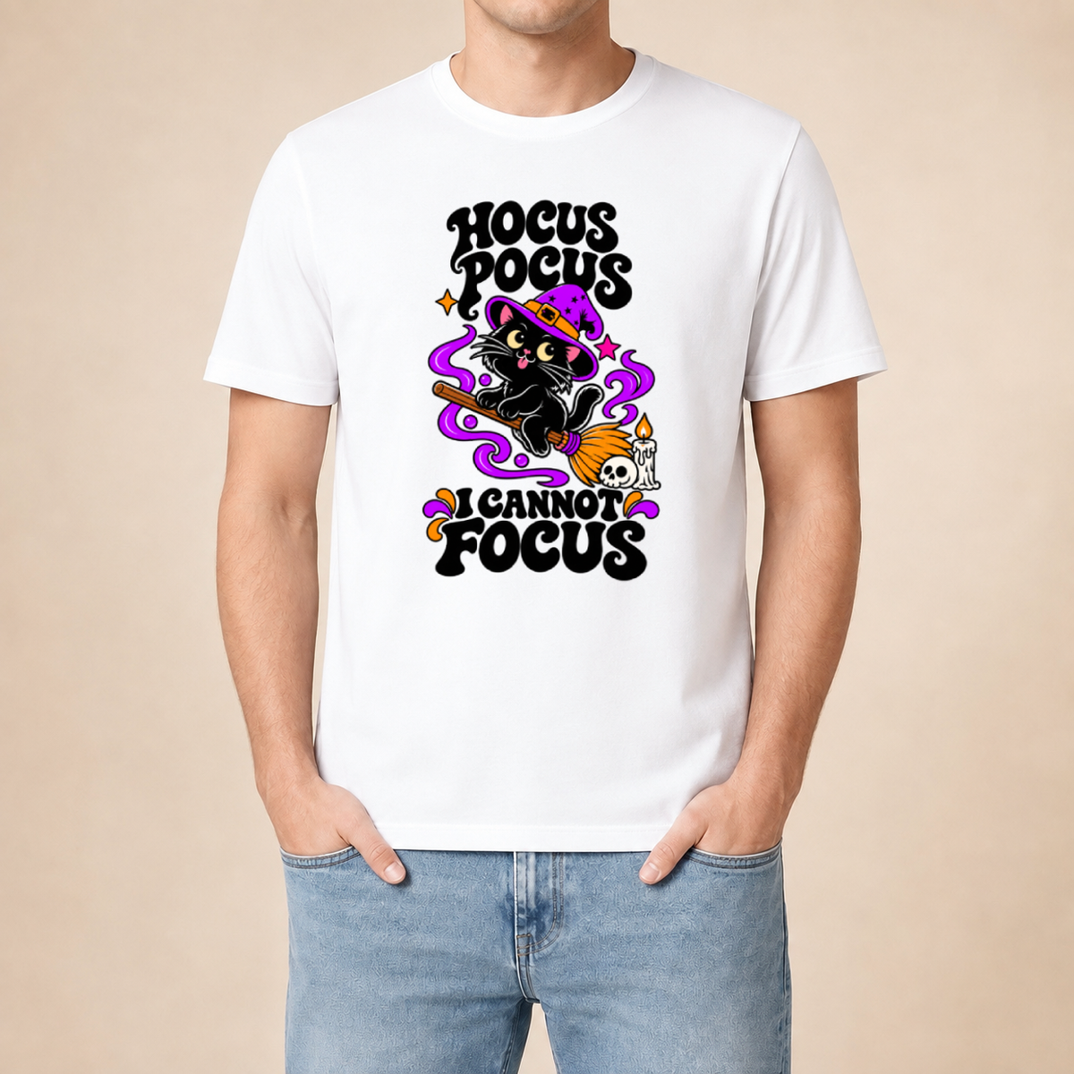 Hocus Pocus I Cannot Focus – Unisex T‑Shirt