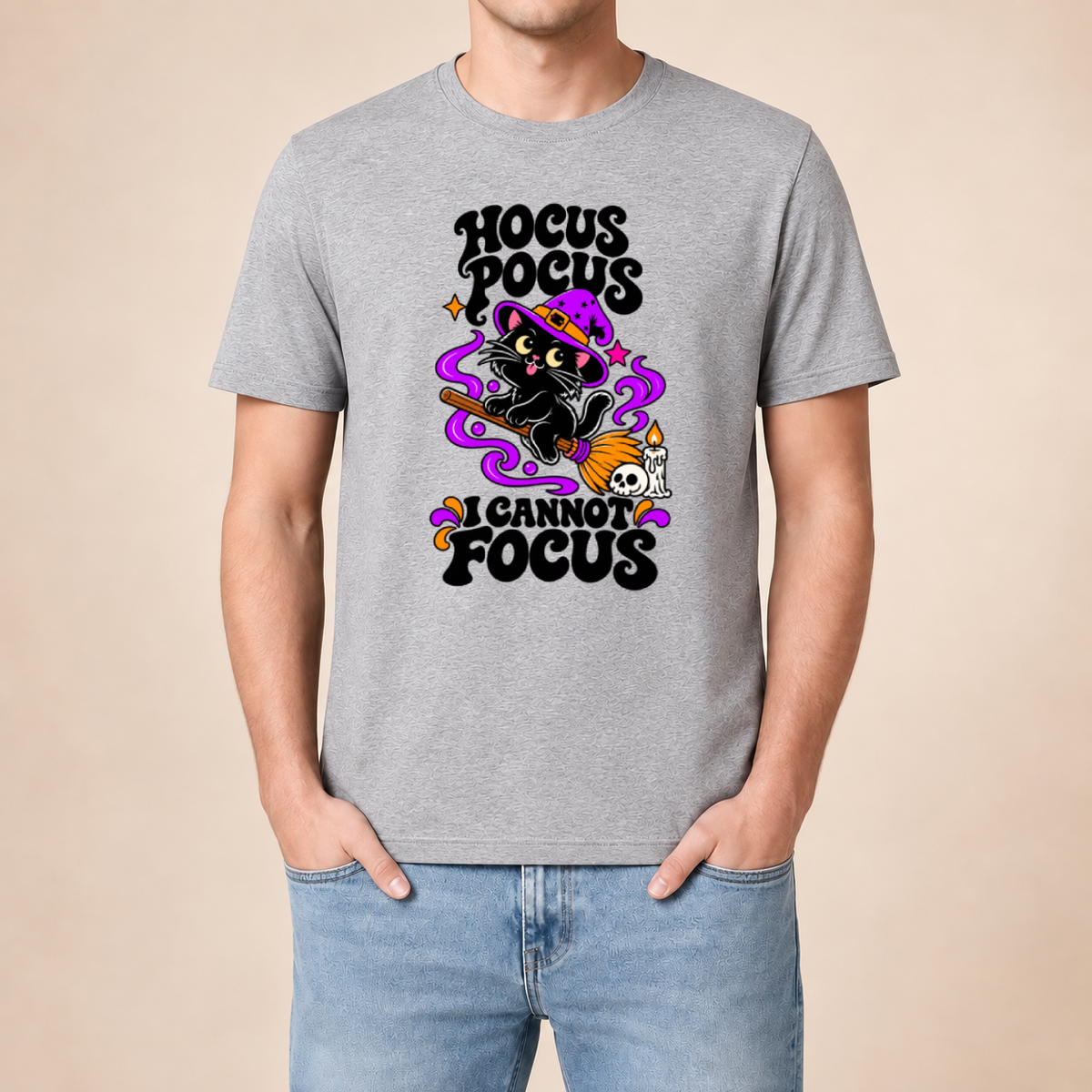 Hocus Pocus I Cannot Focus – Unisex T‑Shirt