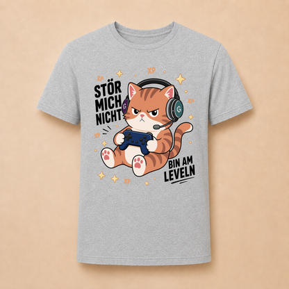 Stör mich nicht - Gaming Katzen T-Shirt