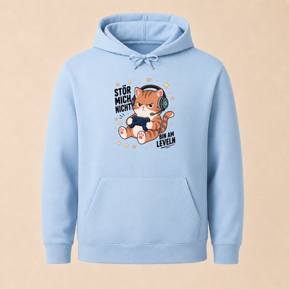 Stör mich nicht - Gaming Katzen Hoodie