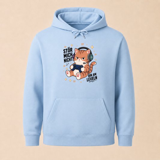 Stör mich nicht - Gaming Katzen Hoodie