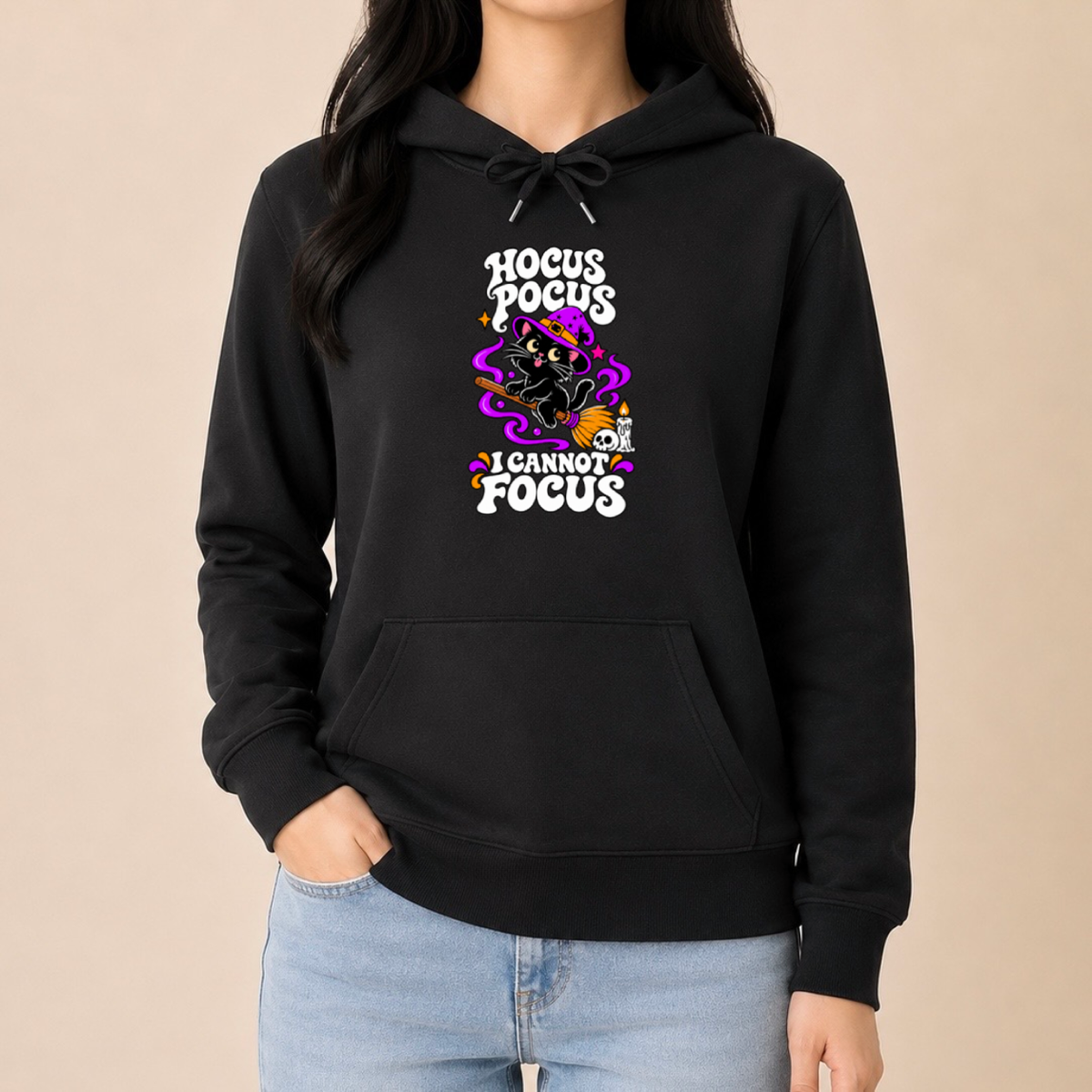 Hocus Pocus I Cannot Focus – Unisex Hoodie