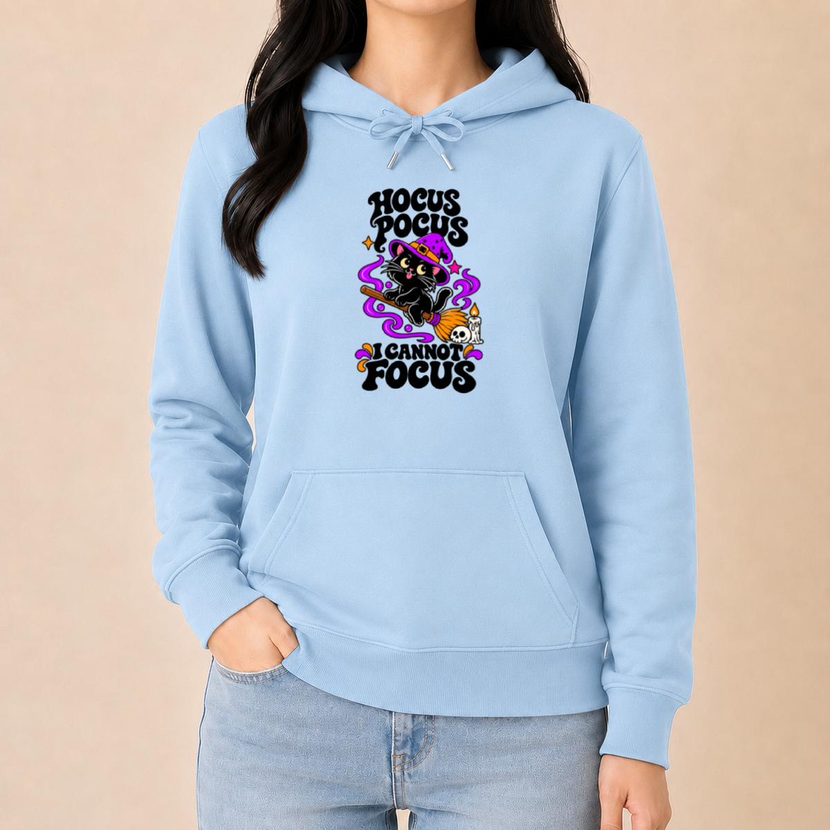 Hocus Pocus I Cannot Focus – Unisex Hoodie