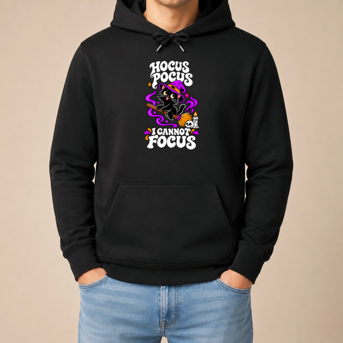 Hocus Pocus I Cannot Focus – Unisex Hoodie