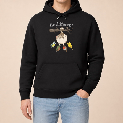 Be Different Katze – Unisex Hoodie