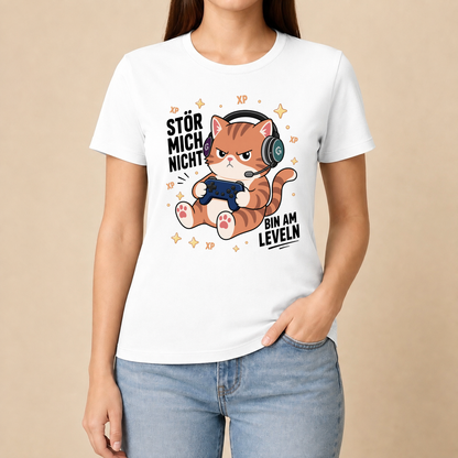 Stör mich nicht - Gaming Katzen T-Shirt