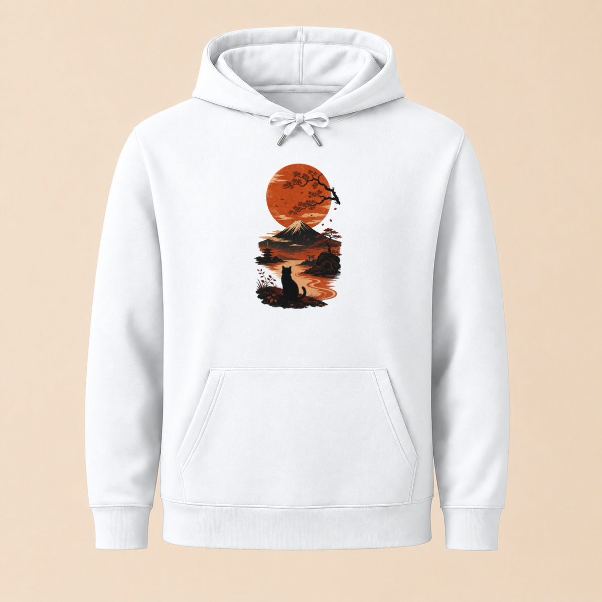 Japan Sonnenuntergang – Unisex Hoodie