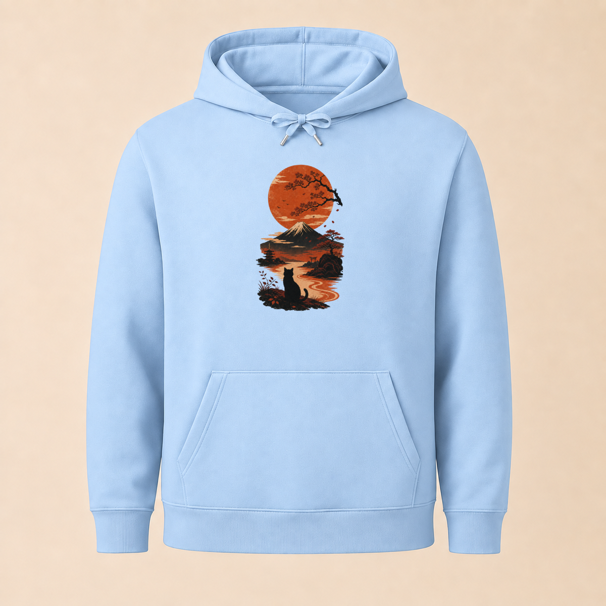 Japan Sonnenuntergang – Unisex Hoodie