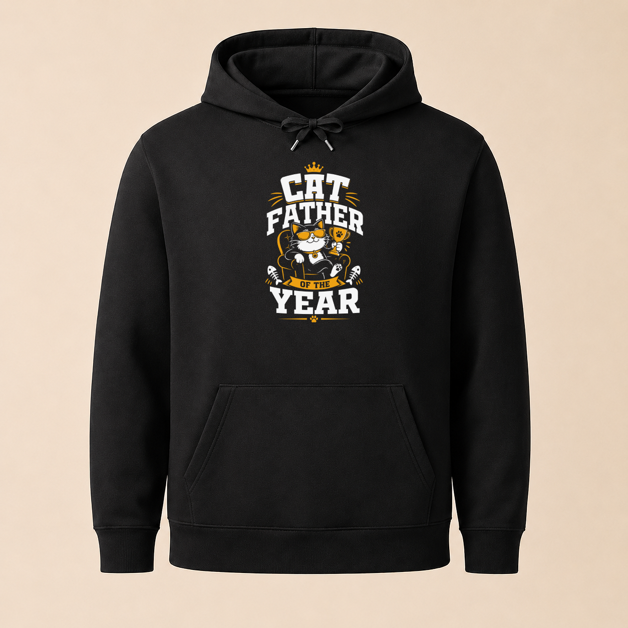 Cat Father of the Year - Katzenvater Hoodie