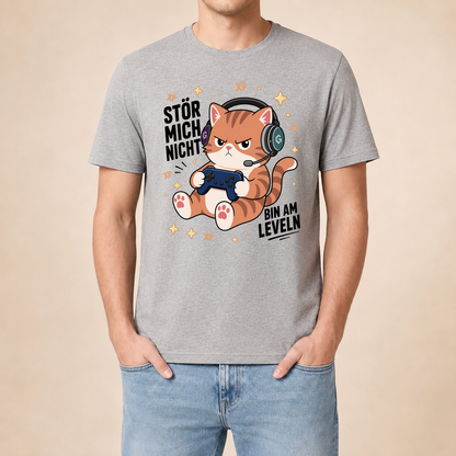 Stör mich nicht - Gaming Katzen T-Shirt