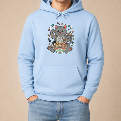 Ramen Katze Japan - Lustiger Katzen Hoodie