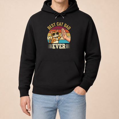 Best Cat Dad Ever – Herren Hoodie