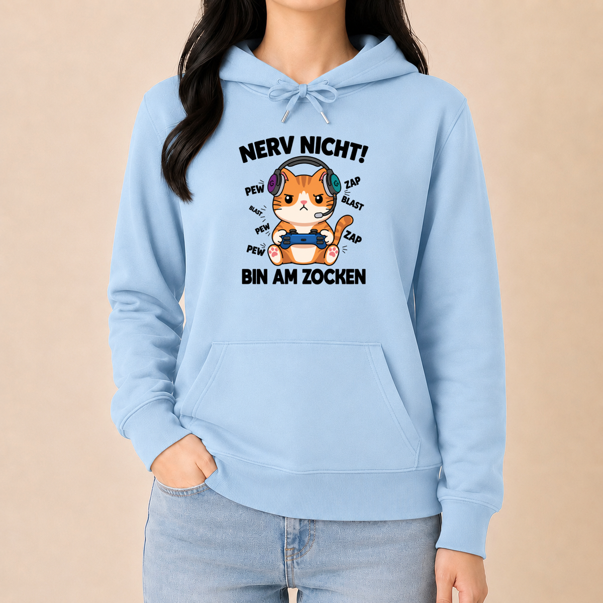 Nerv nicht! Bin am Zocken – Unisex Hoodie