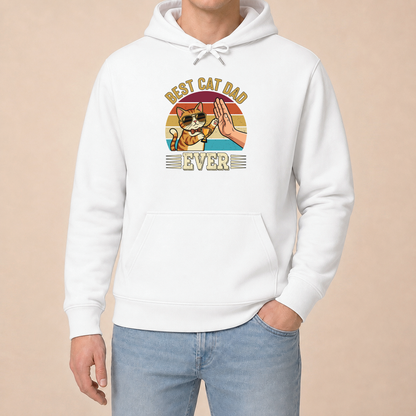 Best Cat Dad Ever – Herren Hoodie