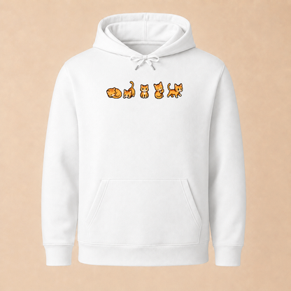 Retro Gaming Katzen - Lustiger Katzen Hoodie