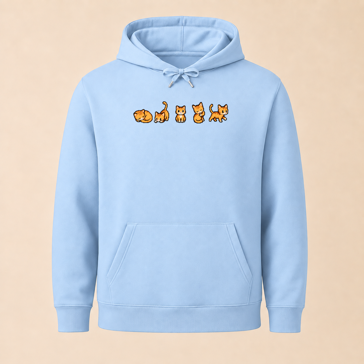 Retro Gaming Katzen – Unisex Hoodie