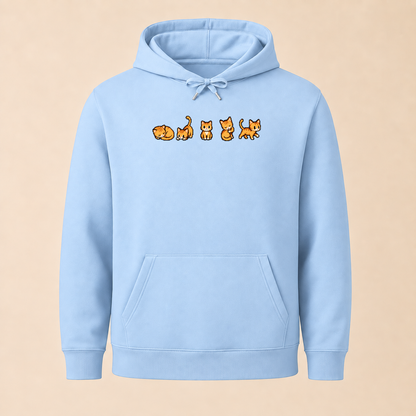 Retro Gaming Katzen – Unisex Hoodie