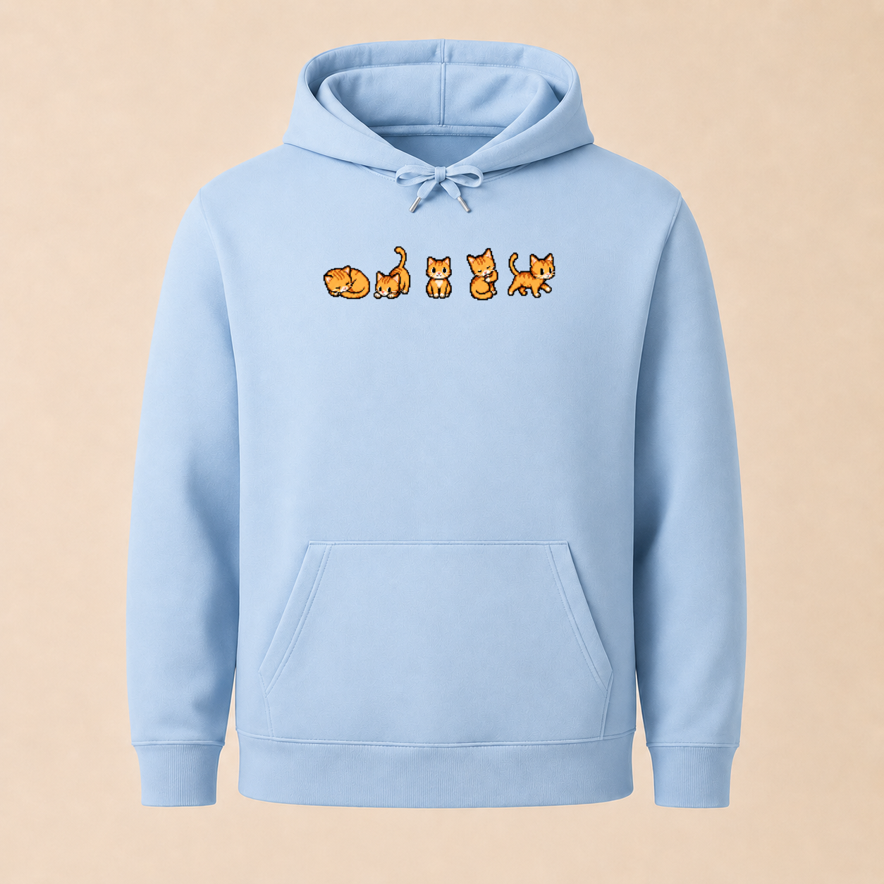 Retro Gaming Katzen - Lustiger Katzen Hoodie