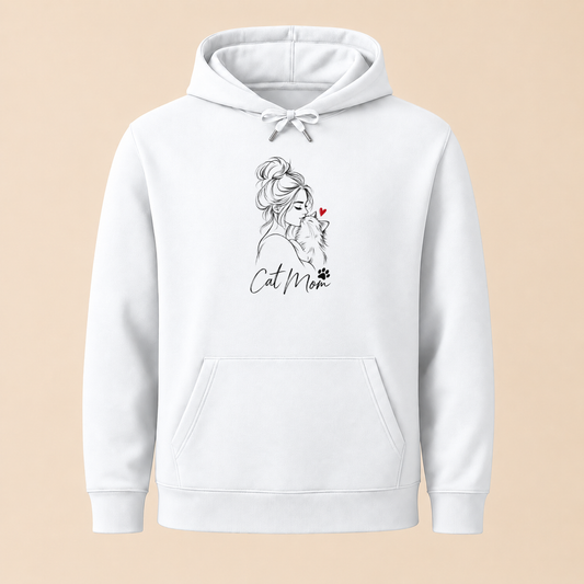 Cat Mom Katzenliebe – Damen Hoodie