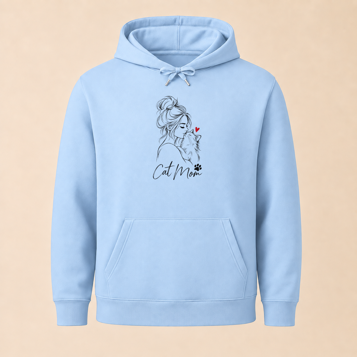 Cat Mom Katzenliebe – Damen Hoodie