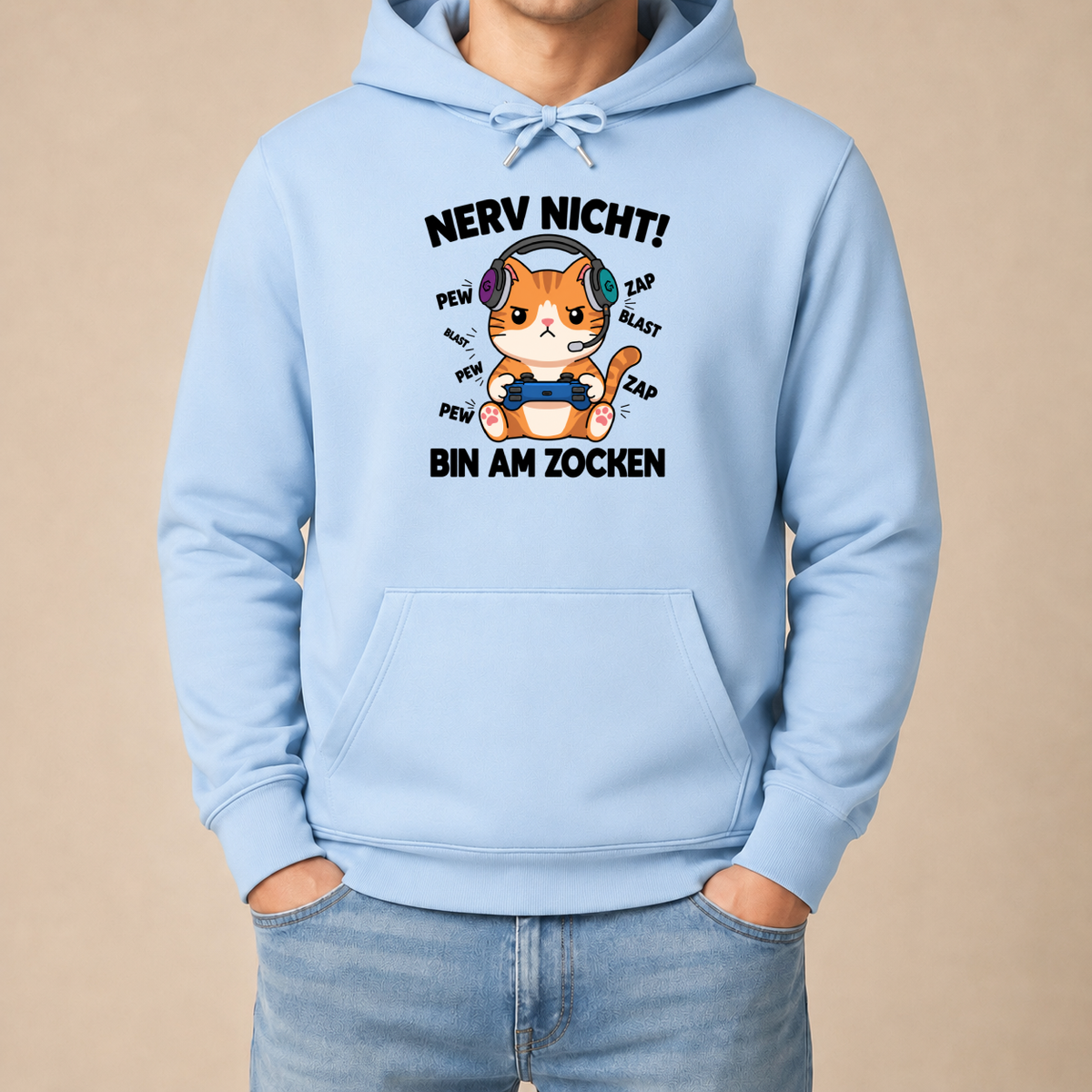 Nerv nicht! Bin am Zocken – Unisex Hoodie