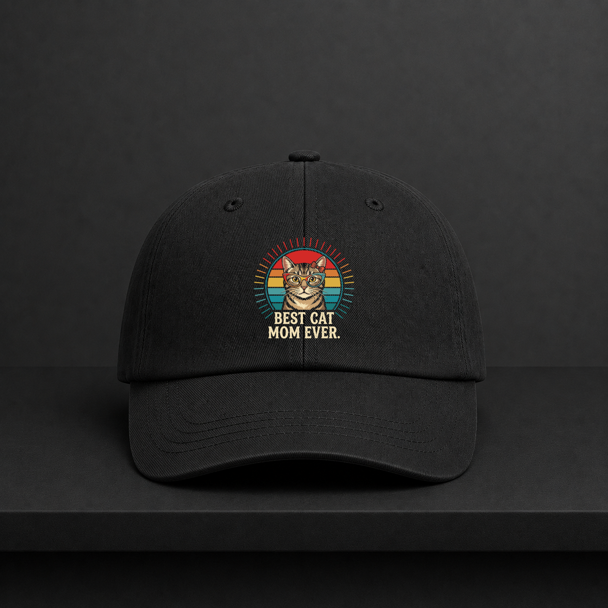 Best Cat Mom Ever - Katzenmama Dad Cap
