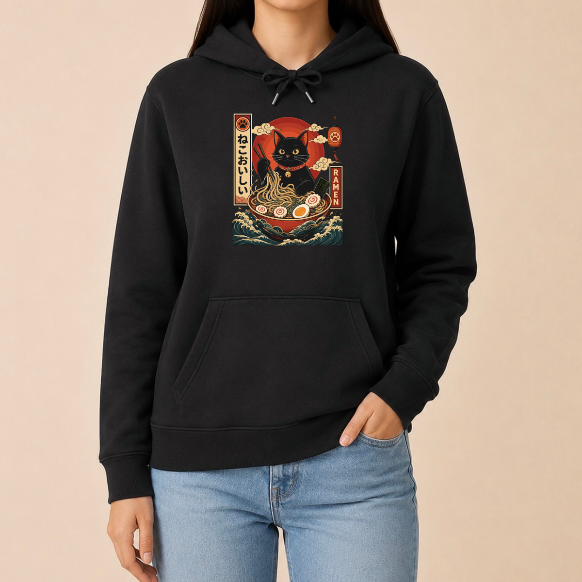 Ramen Katze Japan – Unisex Hoodie