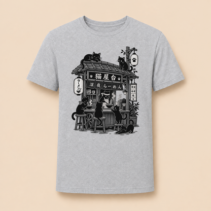 Japan Ramen Katzenbar – Unisex T‑Shirt