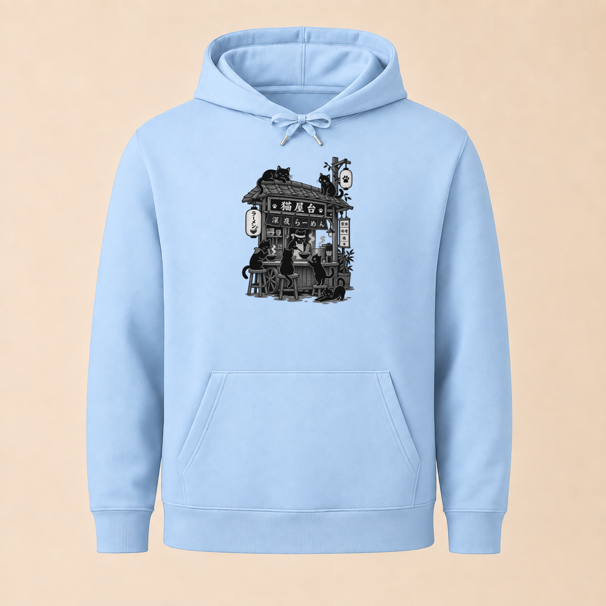 Japan Ramen Katzenbar – Unisex Hoodie