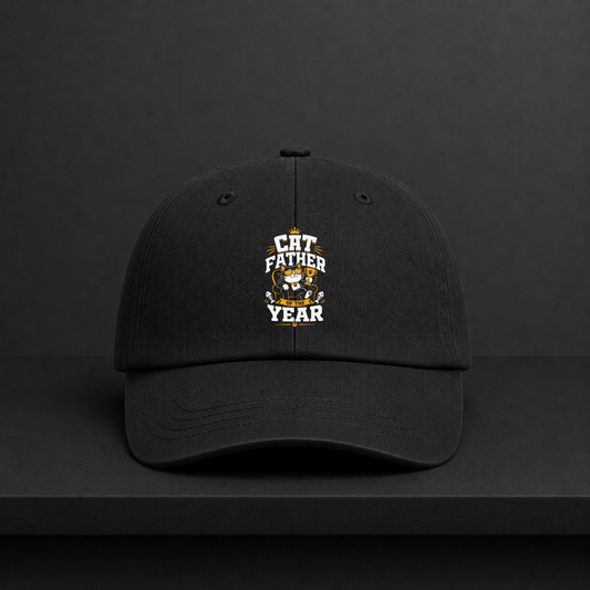 Cat Father of the Year - Katzenvater Dad Cap