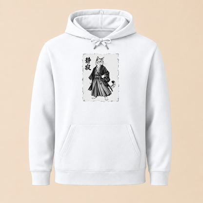 Japanische Samurai Katze – Unisex Hoodie