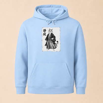 Japanische Samurai Katze – Unisex Hoodie