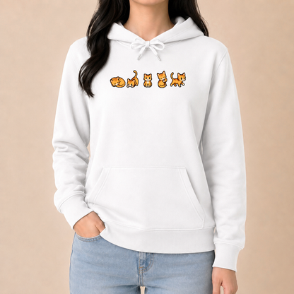 Retro Gaming Katzen - Lustiger Katzen Hoodie