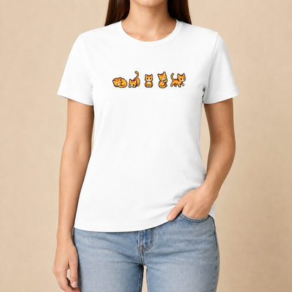 Retro Gaming Katzen - Lustiges Katzen T-Shirt
