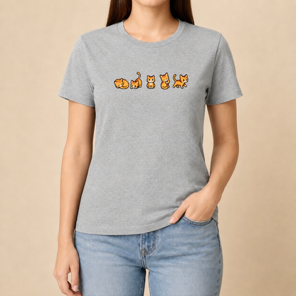 Retro Gaming Katzen - Lustiges Katzen T-Shirt