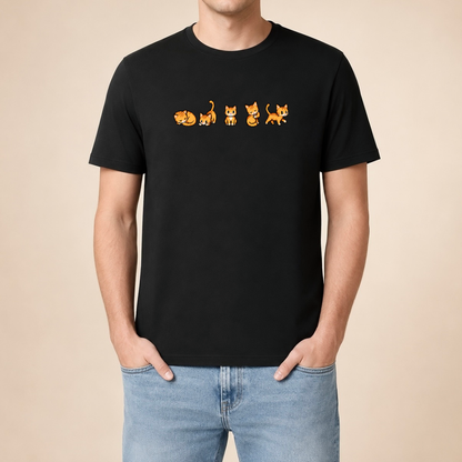 Retro Gaming Katzen - Lustiges Katzen T-Shirt