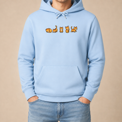 Retro Gaming Katzen - Lustiger Katzen Hoodie