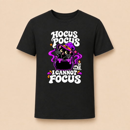 Hocus Pocus I Cannot Focus – Unisex T‑Shirt