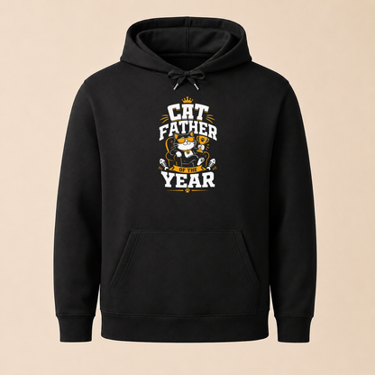 Cat Father of the Year – Herren Hoodie