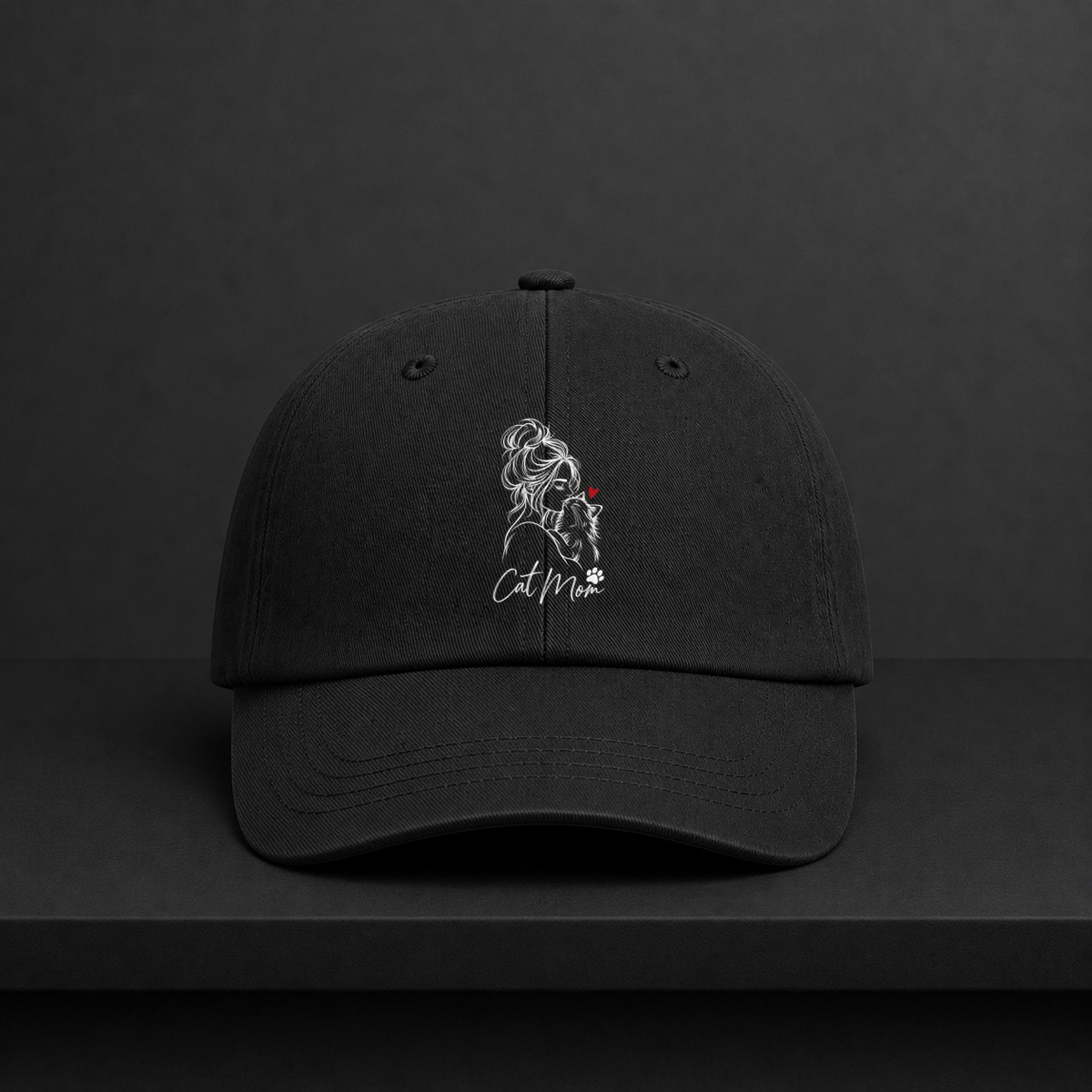 Cat Mom Katzenliebe – Damen Dad Cap