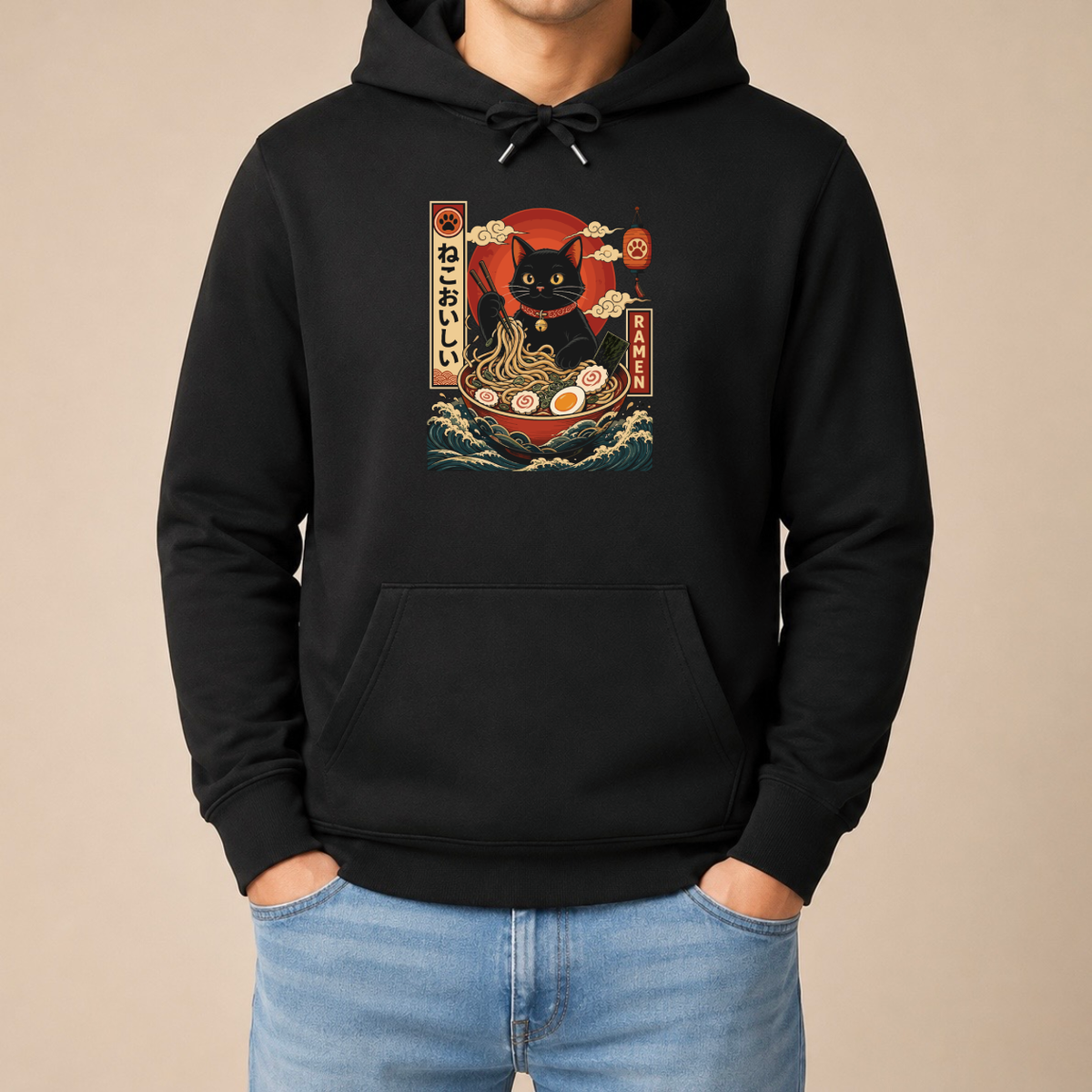 Ramen Katze Japan – Unisex Hoodie