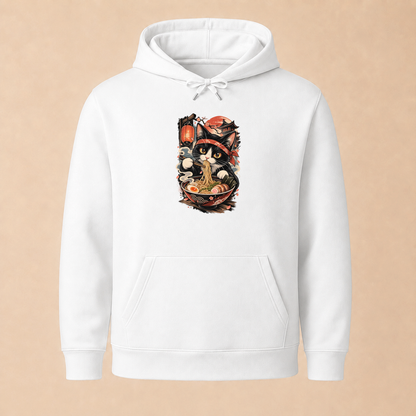 Ramen Katze Japan - Japanischer Katzen Hoodie