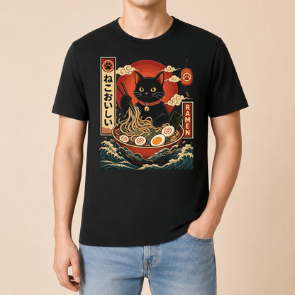 Ramen Katze Japan – Unisex T‑Shirt