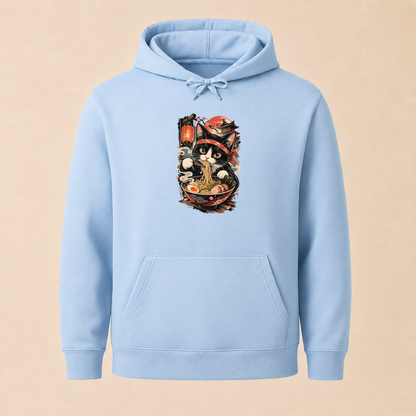 Ramen Katze Japan - Japanischer Katzen Hoodie