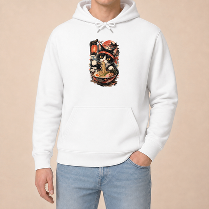 Ramen Katze Japan - Japanischer Katzen Hoodie